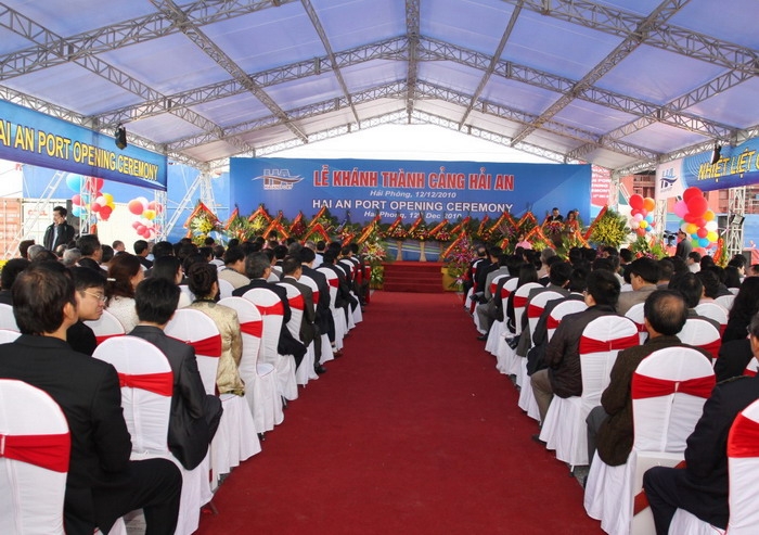 Công ty TNHH Vận Tải & Xếp Dỡ Hải An có vốn góp 20% vốn đầu tư (56,250 tỷ đồng) của Công ty Transimex-Saigon đã tổ chức